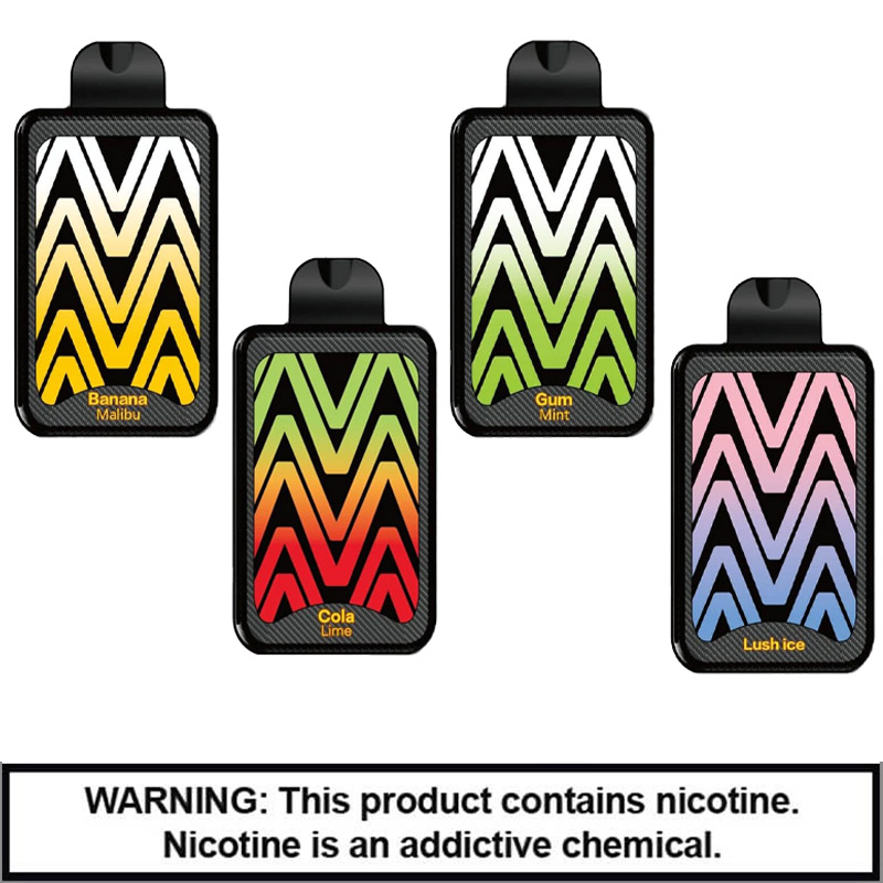 MeVape Reload Rechargable Disposables | 5% Nicotine | 6000 Puffs | 6 Count Display product image